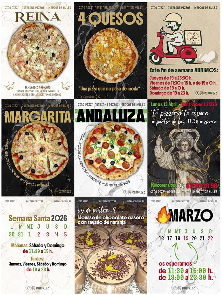 Ciao Pizz redes
