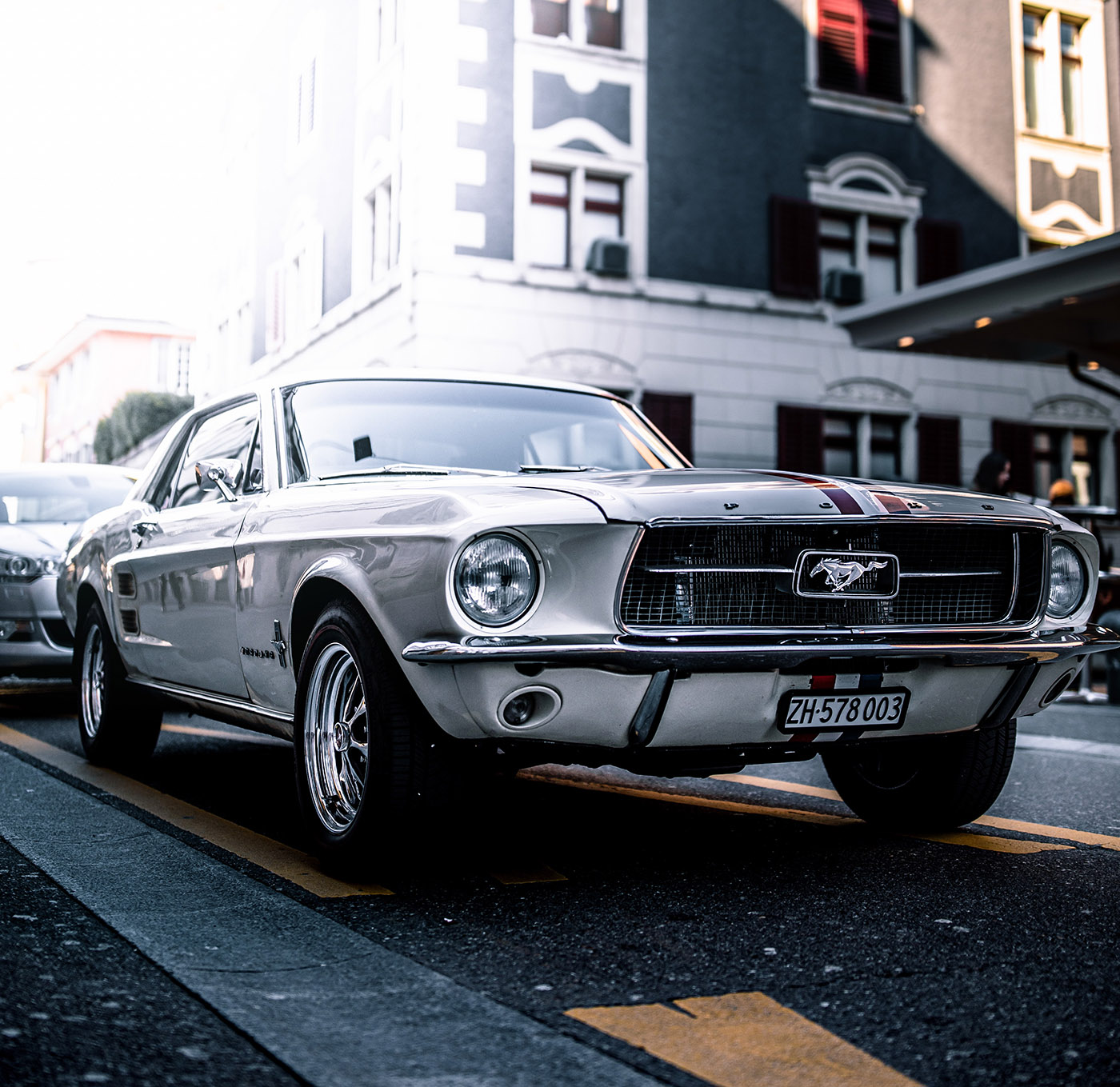 classic muscle car